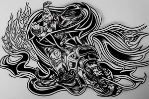 Supra a80 mkiv drift with smoke tattoo idea