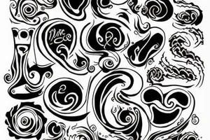 Number 12 in fire tattoo idea