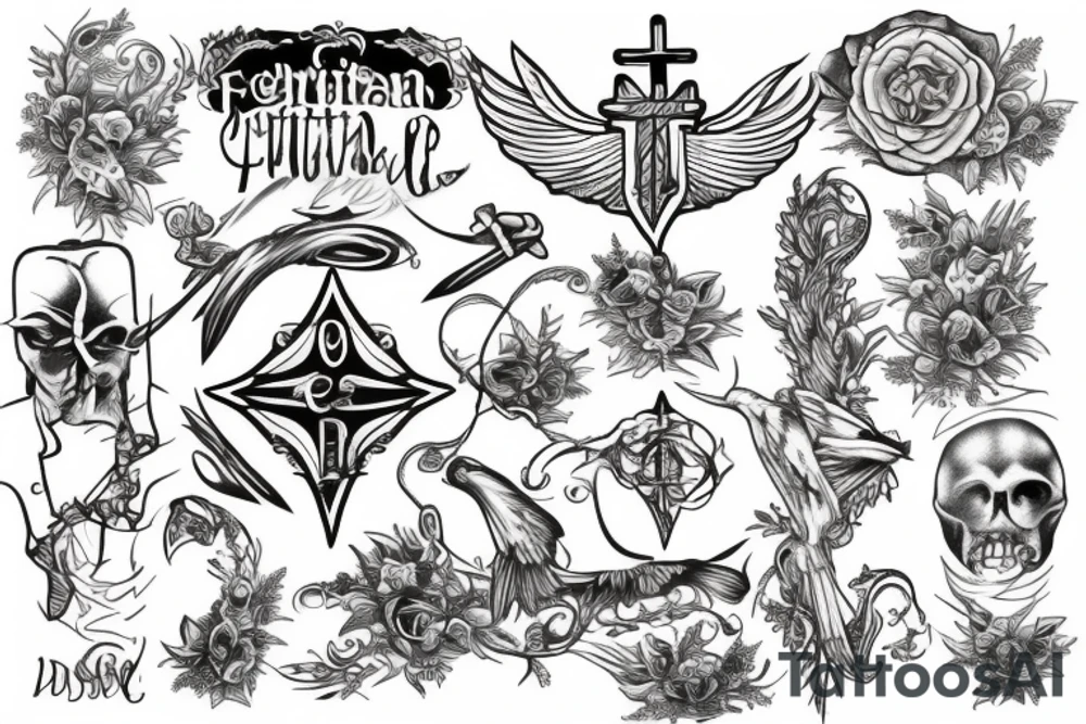 Christian, faith tattoo idea