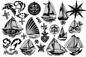 Nautical tattoo tattoo idea