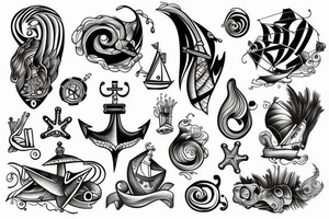 Nautical tattoo tattoo idea