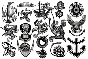 Nautical tattoo tattoo idea