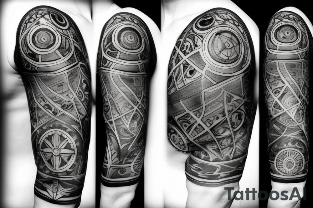 compass tattoo tattoo idea