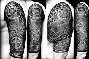 compass tattoo tattoo idea