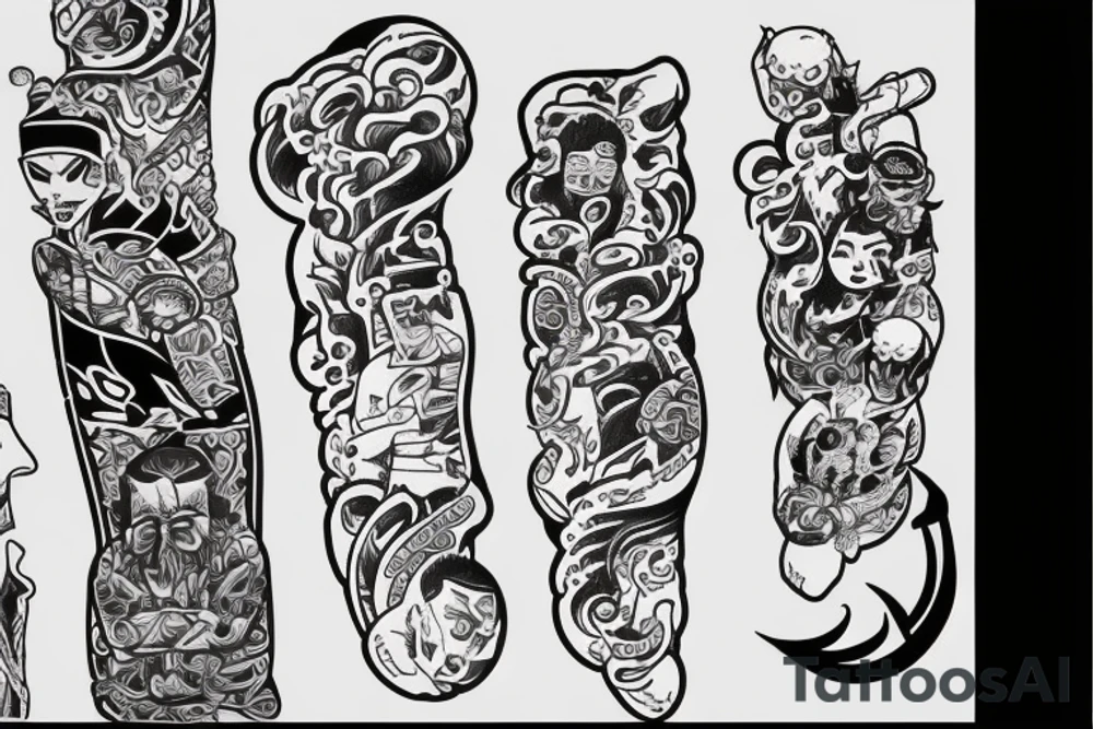nahui ollin tattoo idea