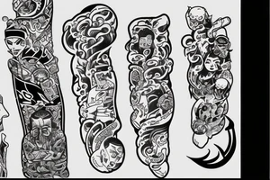 nahui ollin tattoo idea