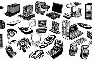 Computer tattoo idea