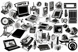 Computer, it, programming tattoo idea