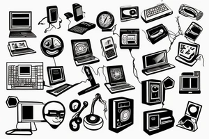Computer, it, programming tattoo idea