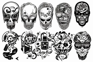 Computer, it, programming tattoo idea