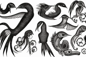 quetzal tattoo idea