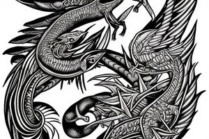 quetzal tattoo idea