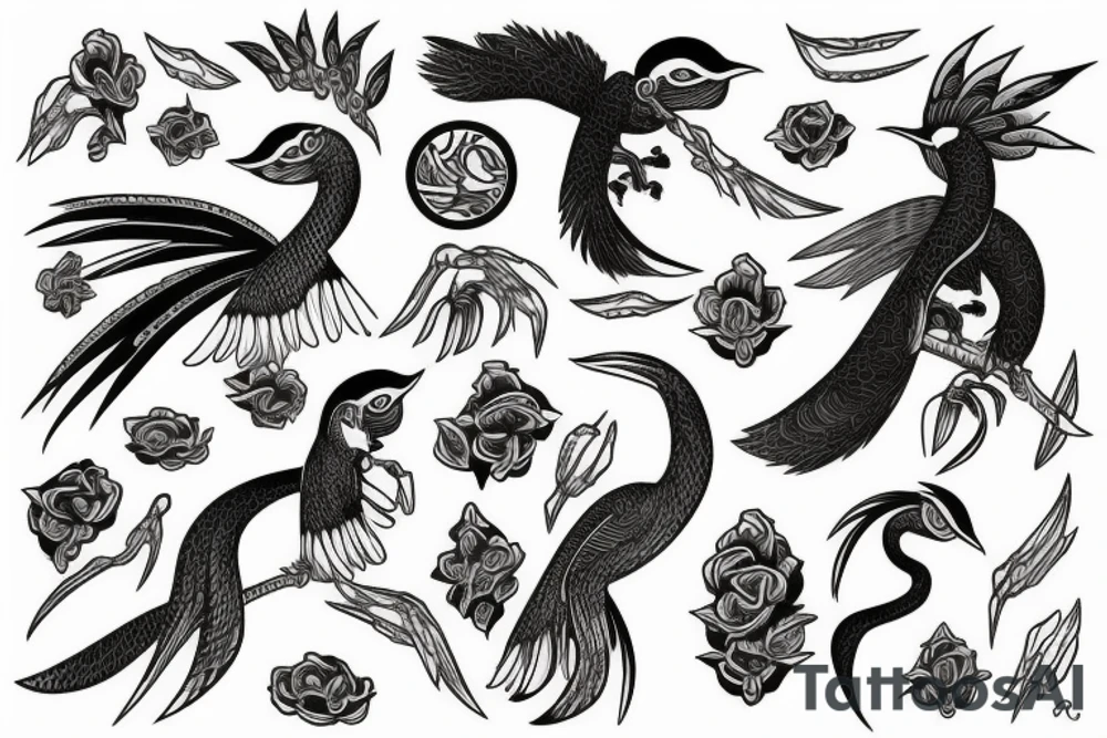 quetzal tattoo idea