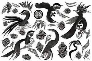 quetzal tattoo idea