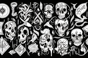 In Him Was Life tattoo idea