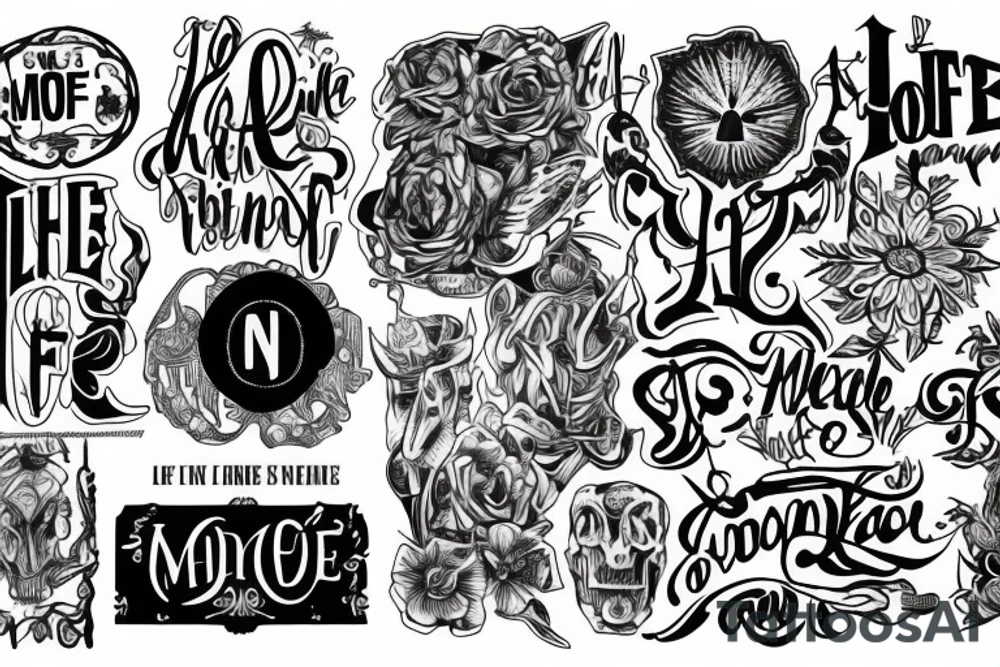 In Him Was Life tattoo idea