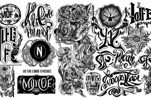 In Him Was Life tattoo idea