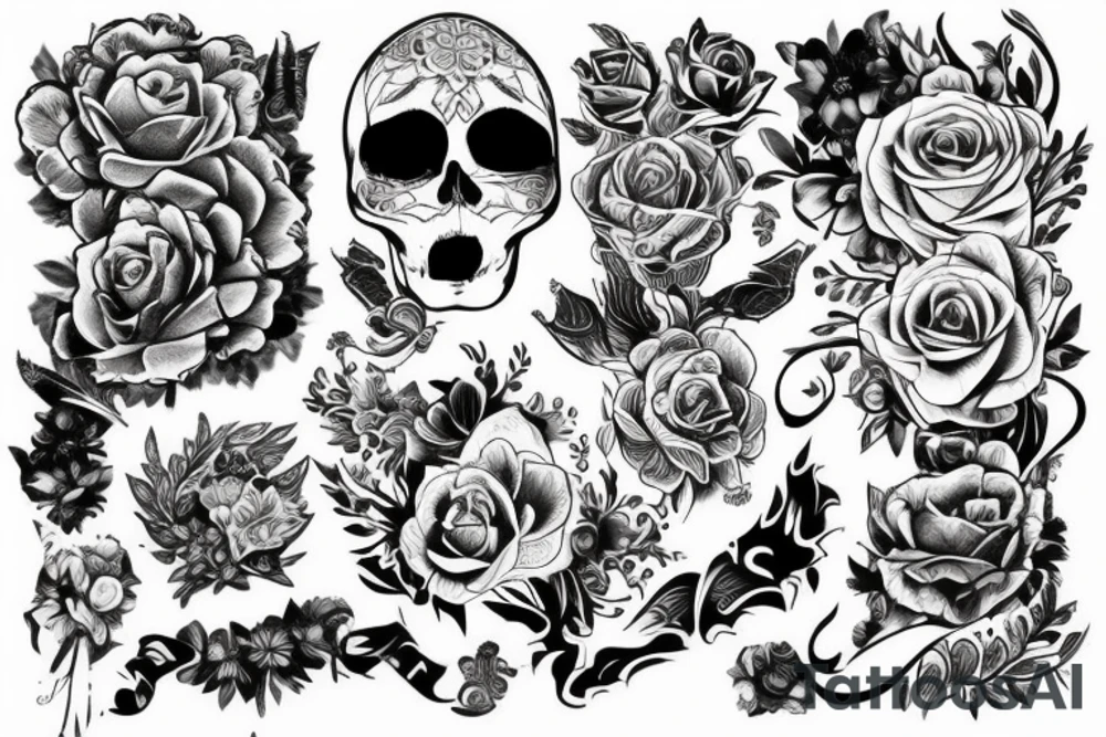 Линия электропередачи tattoo idea
