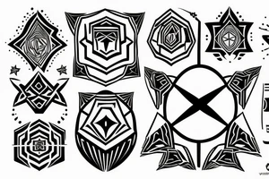 namber 13 tattoo idea
