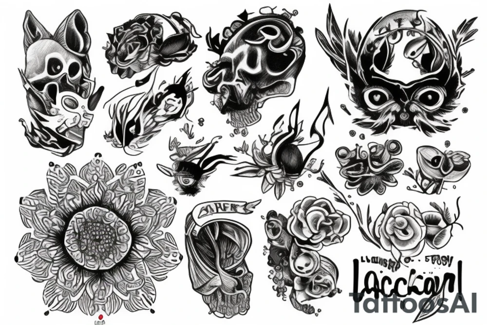 13 lacky tattoo idea