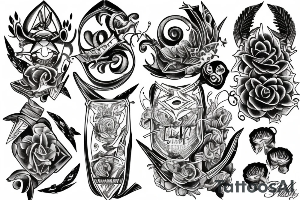 thirteen tattoo idea