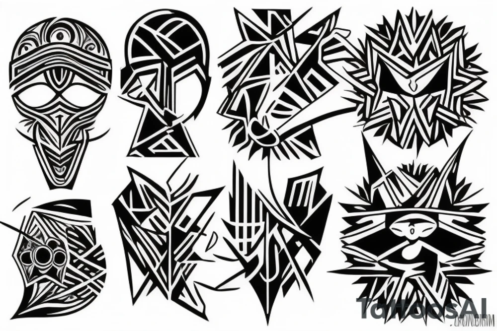 Портрет tattoo idea