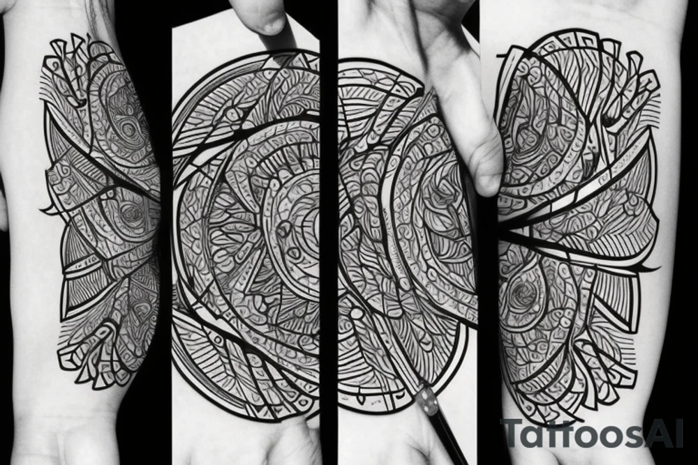 Портрет tattoo idea