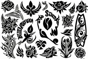 It should contain the letters SEL tattoo idea