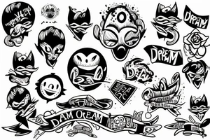 Dream On tattoo idea