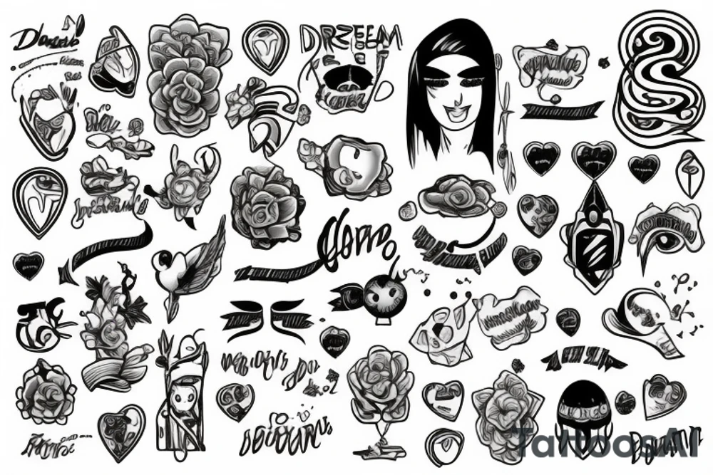 Dream On tattoo idea
