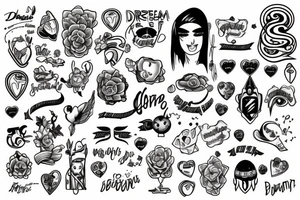 Dream On tattoo idea