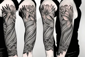 lilies tattoo idea