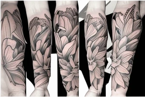 lilies tattoo idea