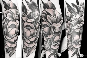 lilies tattoo idea