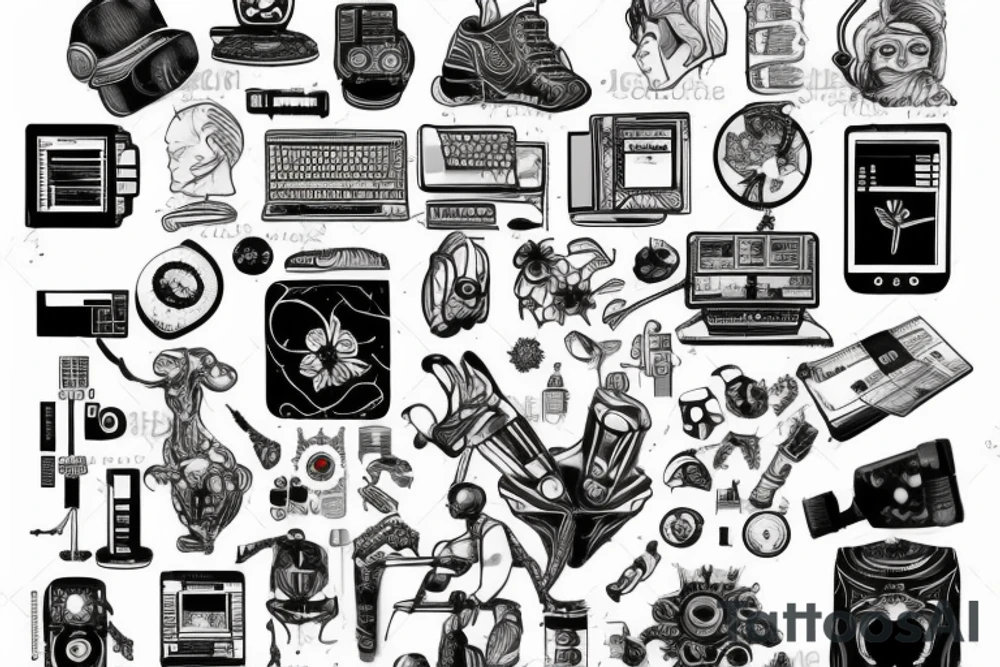 Coder by profession traveller inside tattoo idea