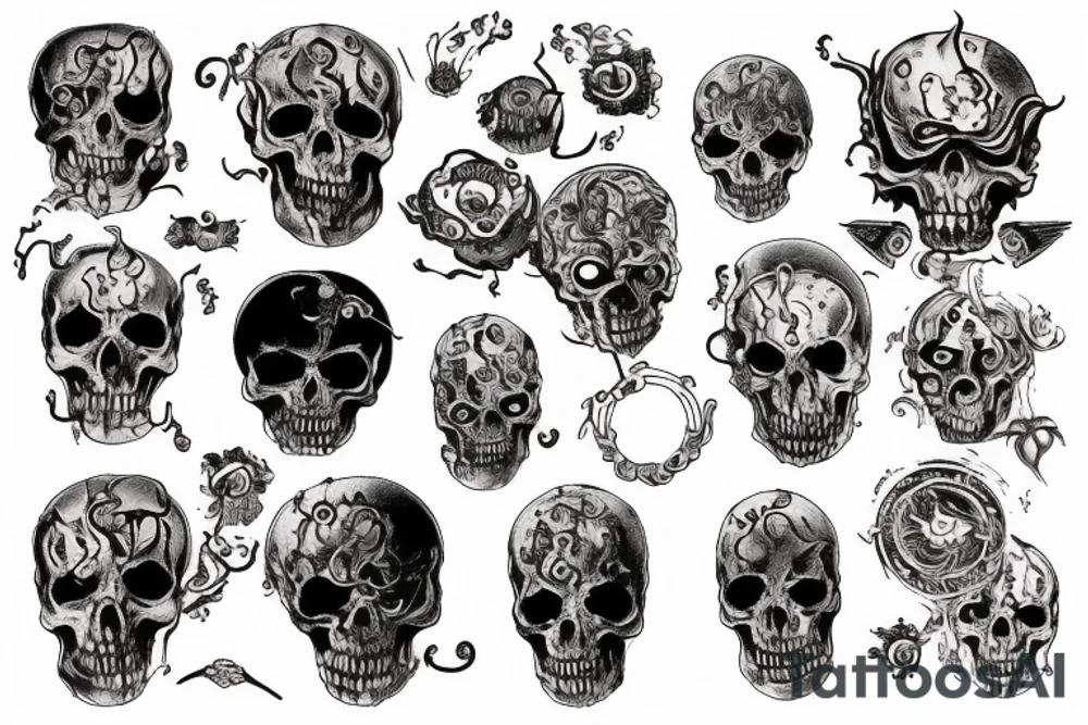 Dante's 9 circles of hell (Inferno) tattoo idea
