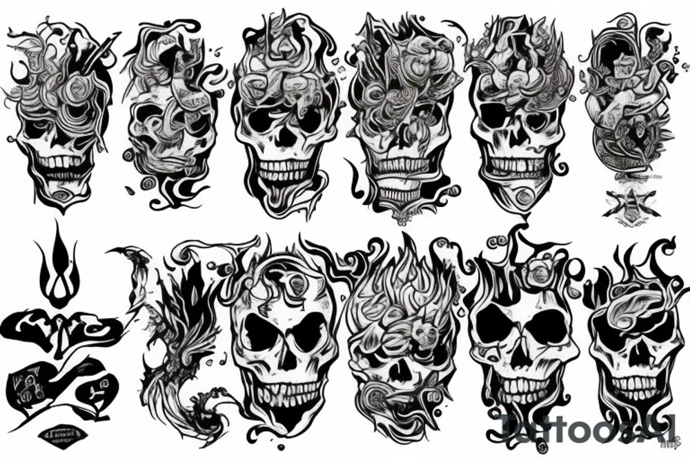 Inferno tattoo idea