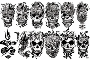 Inferno tattoo idea