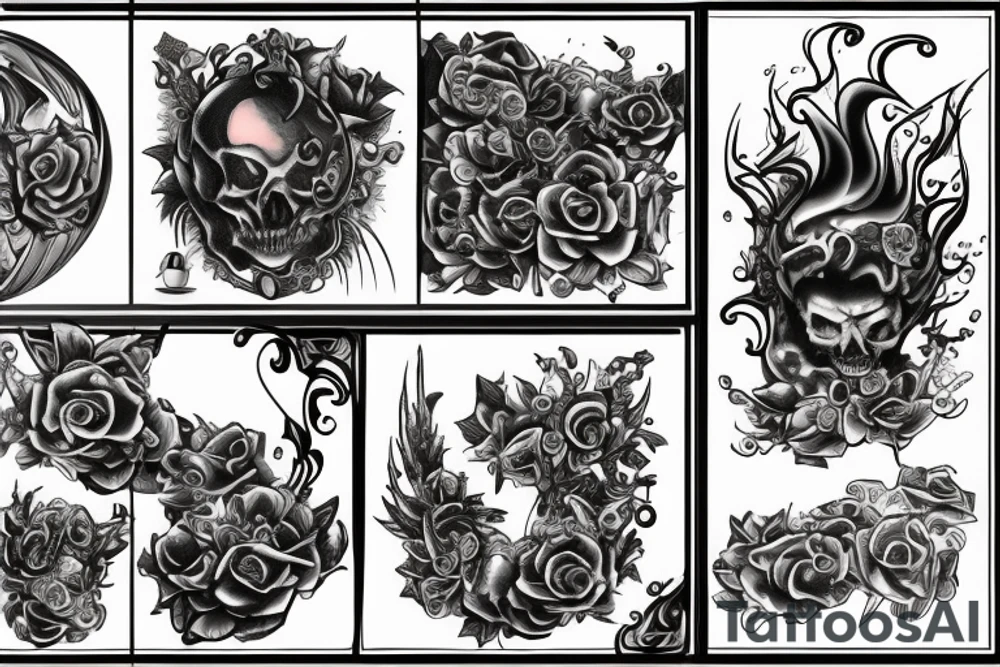 Inferno tattoo idea