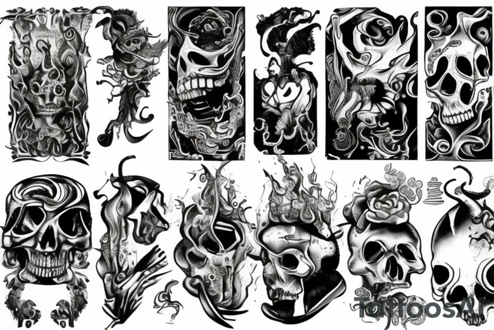 Inferno tattoo idea