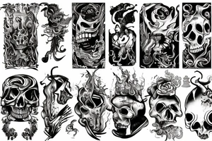 Inferno tattoo idea