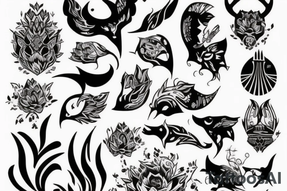 Деньги оружие стиль наркотики tattoo idea