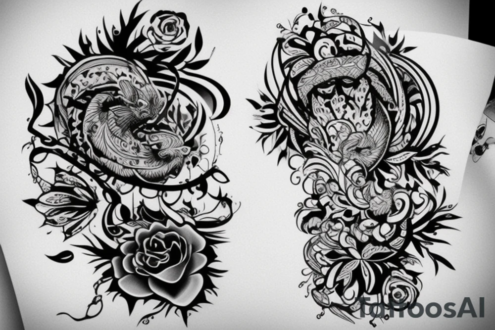 Деньги оружие стиль наркотики tattoo idea