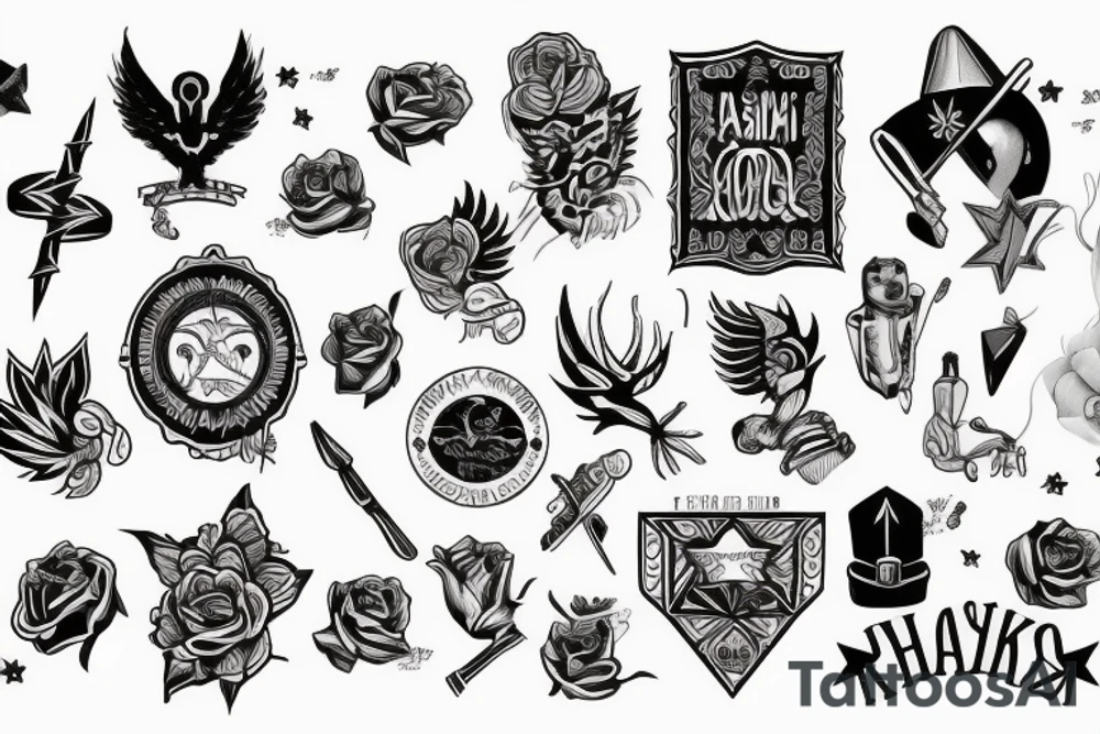 Знак зодиака Рыбы tattoo idea