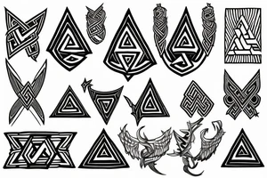 Valknut tattoo idea