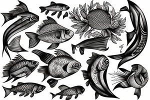 Fish, Russian tattoo idea