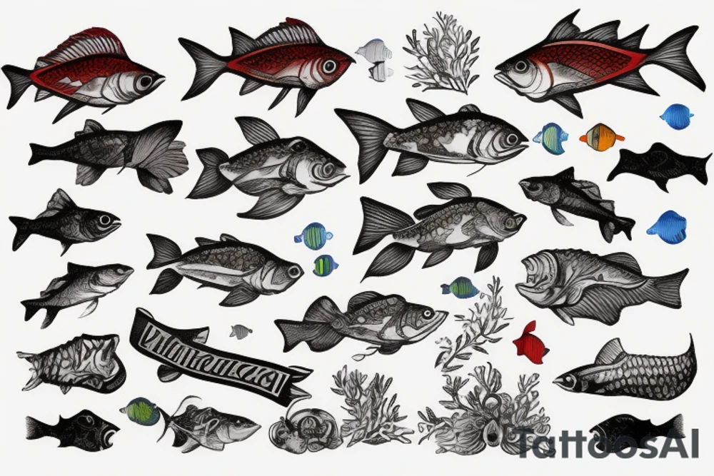 Fish, Russian tattoo idea