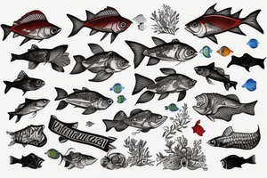 Fish, Russian tattoo idea