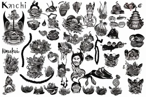 My Father Name "Kanchu" tattoo idea