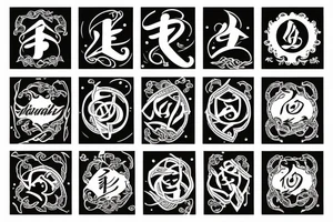 My Father Name "Kanchu" tattoo idea
